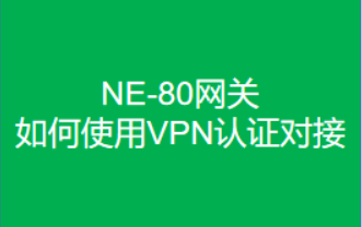 如何使用VPN进行认证对接视频教程